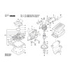 Vue éclatée Bosch GSS140A 0601297003 #01