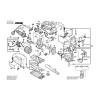 Vue éclatée Bosch GST100B 0601589103 #01