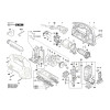 Vue éclatée Bosch GST1400BCE 3601E15101 #01