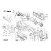 Vue éclatée Bosch GST1400CE 3601E14101 #01