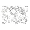 Vue éclatée Bosch GST18V-LI 3601E8J301 #01