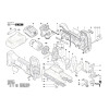Vue éclatée Bosch GST18V-LIS 3601EA5100 #01