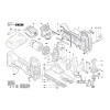 Vue éclatée Bosch GST18V-LIS 3601EA5101 #01