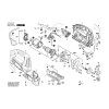 Vue éclatée Bosch GST75BE 3601E8E001 #01