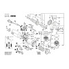 Vue éclatée Bosch GWS10-125 3601H21800 #01