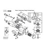 Vue éclatée Bosch GWS10-125C 0601802574 #01