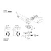 Vue éclatée Bosch GWS11-125CIE 3601H23000 #02