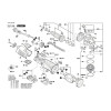 Vue éclatée Bosch GWS12-125 3601G93000 #01