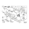 Vue éclatée Bosch GWS12-125CIX 3601G93100 #01
