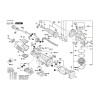 Vue éclatée Bosch GWS13-125CI 3601G9E000 #01