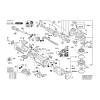 Vue éclatée Bosch GWS13-125CIX 3601G9E100 #01