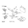 Vue éclatée Bosch GWS14-125CE 0601385703 #02