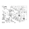 Vue éclatée Bosch GWS14-125CIT 3601H29A30 #01