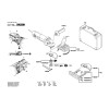 Vue éclatée Bosch GWS14-150C 0601386903 #02