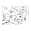 Vue éclatée Bosch GWS1400 3601H248R0 #01