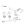 Vue éclatée Bosch GWS1400 3601H248R0 #02