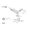 Vue éclatée Bosch GWS15-125CIEPX 3601G96300 #02