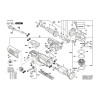 Vue éclatée Bosch GWS15-125CIP 3601G95200 #01