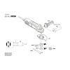 Vue éclatée Bosch GWS15-125CIPX 3601G95340 #02