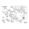 Vue éclatée Bosch GWS15-125Inox 3601G9X000 #01