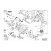 Vue éclatée Bosch GWS15-150CI 3601G98000 #01