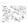 Vue éclatée Bosch GWS18-125L 3601GA3000 #01