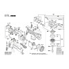 Vue éclatée Bosch GWS18V-10PC 3601JG3E01 #01