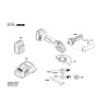 Vue éclatée Bosch GWS18V-45PSC 3601JG3F00 #02