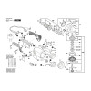 Vue éclatée Bosch GWS20-230H 3601H50L03 #01