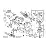 Vue éclatée Bosch GWS20-230JH 0601850903 #01