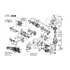 Vue éclatée Bosch GWS2000-180J 0601351820 #01