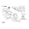Vue éclatée Bosch GWS21-180H 06018510A3 #01