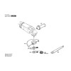 Vue éclatée Bosch GWS21-180HV 0601851B03 #02