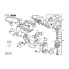Vue éclatée Bosch GWS21-230JHV 0601852G03 #01