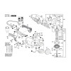 Vue éclatée Bosch GWS22-180H 3601H81L03 #01