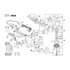 Vue éclatée Bosch GWS22-230H 3601H82L00 #01