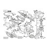 Vue éclatée Bosch GWS23-180JS 0601753973 #01