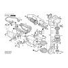 Vue éclatée Bosch GWS23-230S 0601754073 #01