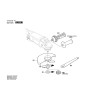 Vue éclatée Bosch GWS24-180B 0601853003 #02