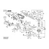 Vue éclatée Bosch GWS24-230JVX 3601H64505 #01