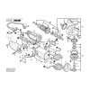 Vue éclatée Bosch GWS25-180 0601755003 #01