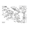 Vue éclatée Bosch GWS25-180 0601755173 #01