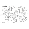Vue éclatée Bosch GWS25-180 0601755173 #02