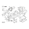 Vue éclatée Bosch GWS25-180J 0601755903 #02