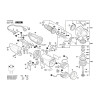 Vue éclatée Bosch GWS26-180BV 0601855B03 #01