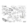 Vue éclatée Bosch GWS26-230JBV 3601H56500 #01