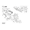 Vue éclatée Bosch GWS26-230JH 3601H561P1 #01