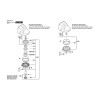 Vue éclatée Bosch GWS26-230JH 3601H561P1 #02