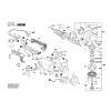 Vue éclatée Bosch GWS26-230JH 3601H561P2 #01