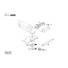 Vue éclatée Bosch GWS26-230JH 3601H56M01 #03